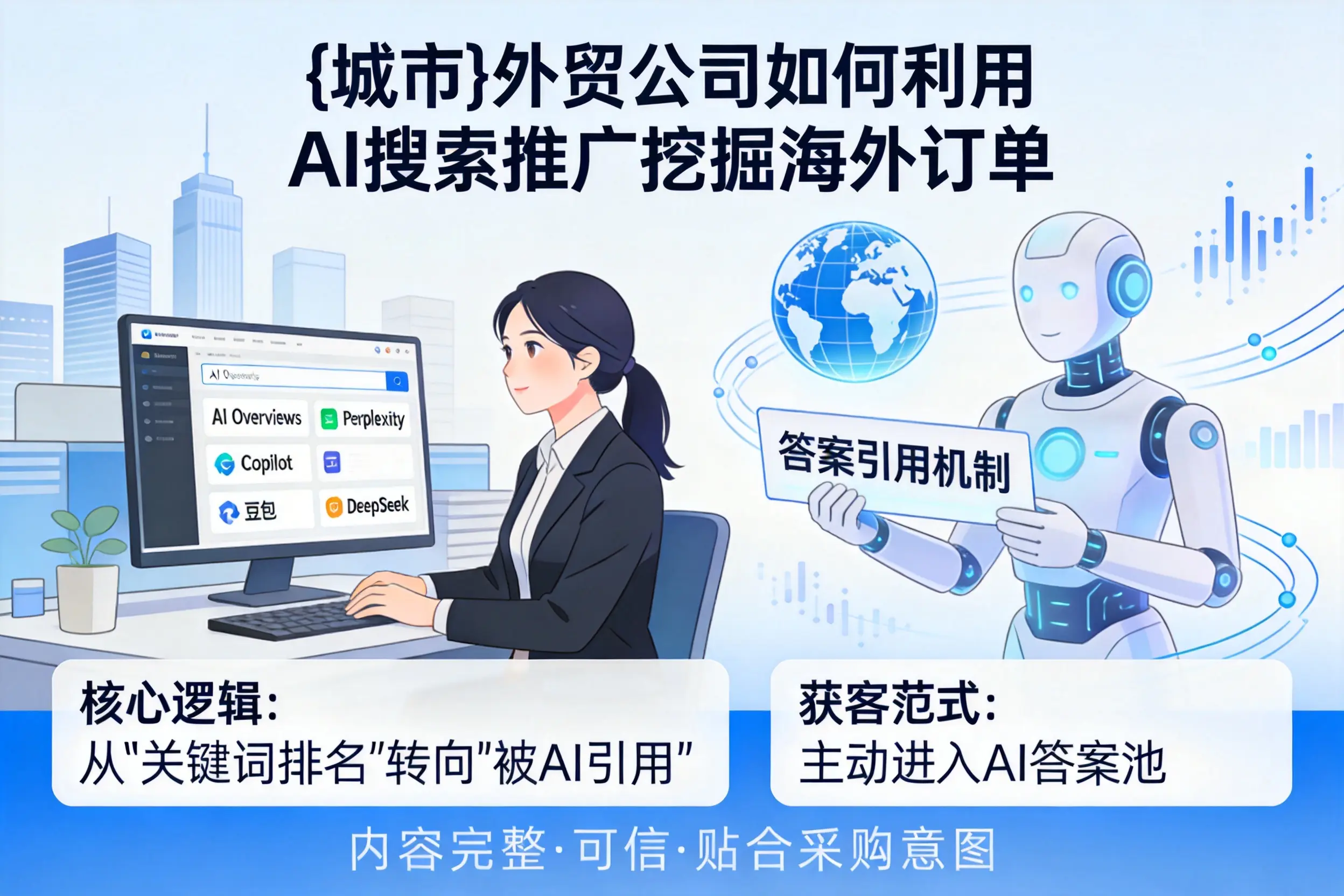 芜湖外贸公司如何利用AI搜索推广挖掘海外订单
