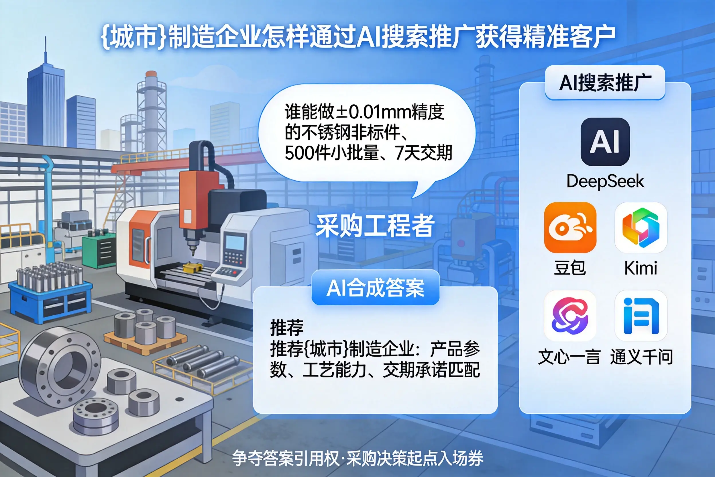 芜湖制造企业怎样通过AI搜索推广获得精准客户