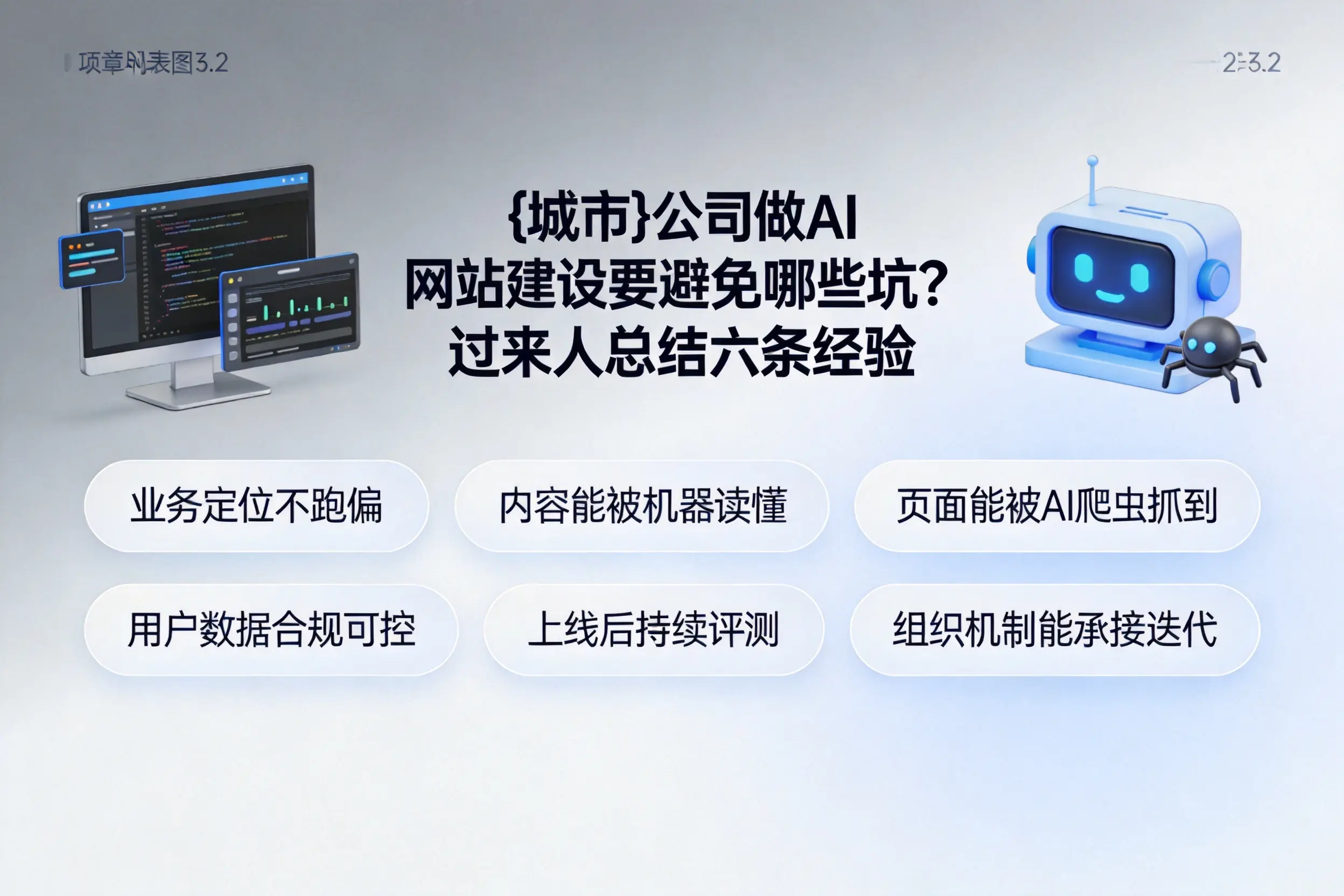 芜湖公司做AI网站建设要避免哪些坑？过来人总结六条经验