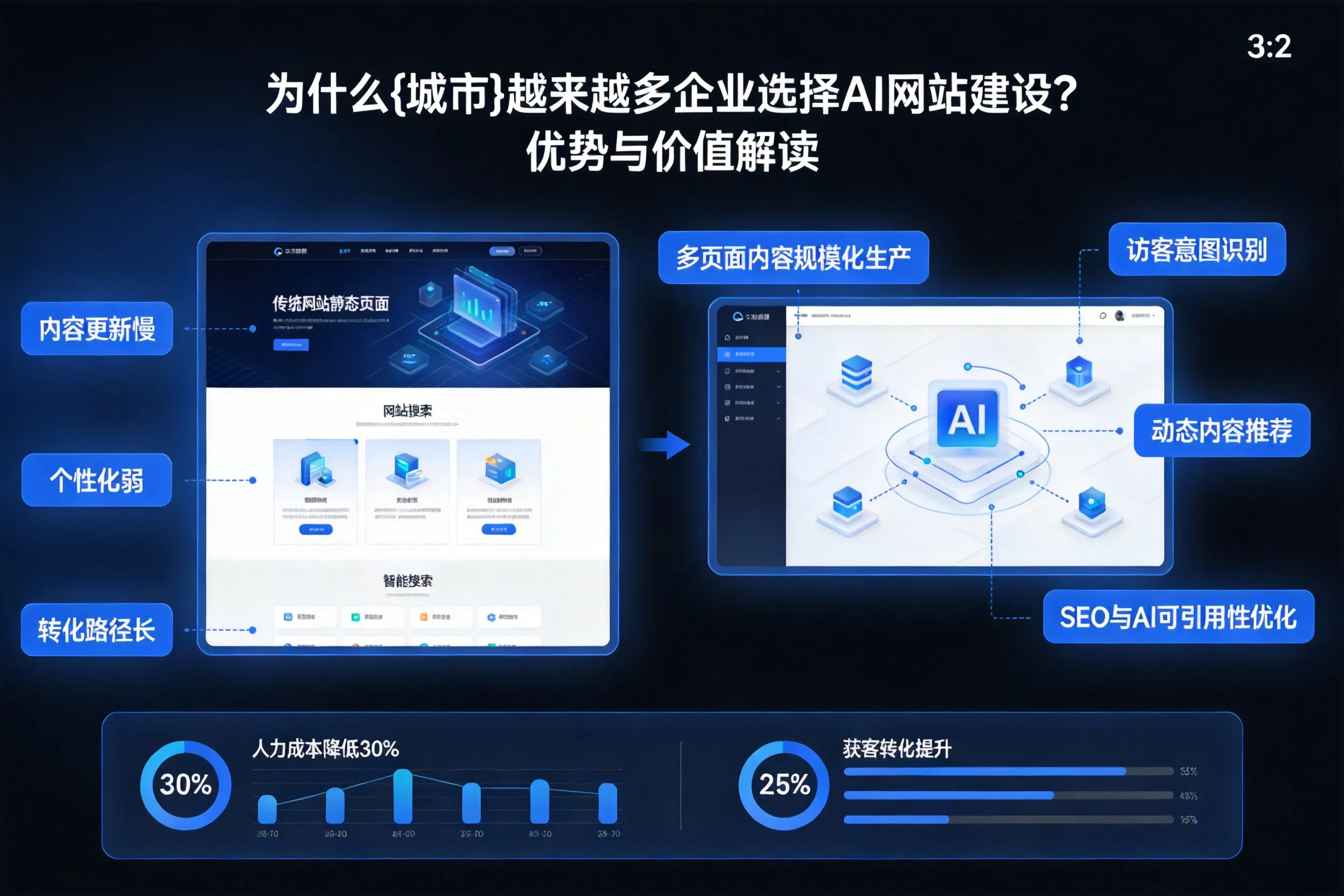 为什么芜湖越来越多企业选择AI网站建设？优势与价值解读